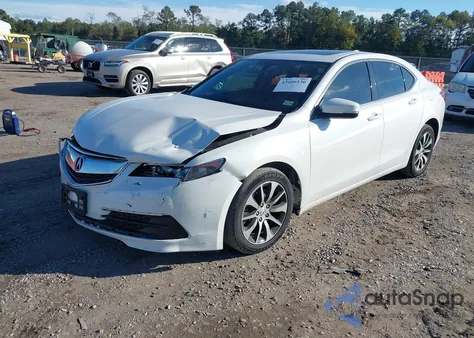 2016 Acura Tlx из США, поврежденный, VIN 19UUB1F30GA003599